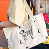 Модний шоппер з принтом Далматін, фото 4