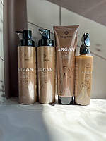 Набір 4в1 (шампунь , кондиціонер, маска , термозахист) для волосся з аргановою олією Argan Oil Bogenia