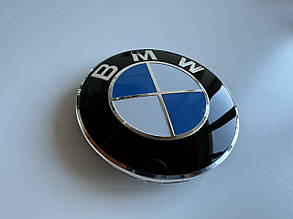 Емблема БМВ 82см Новий логотип БМВ передній Значок БМВ на капот та багажник