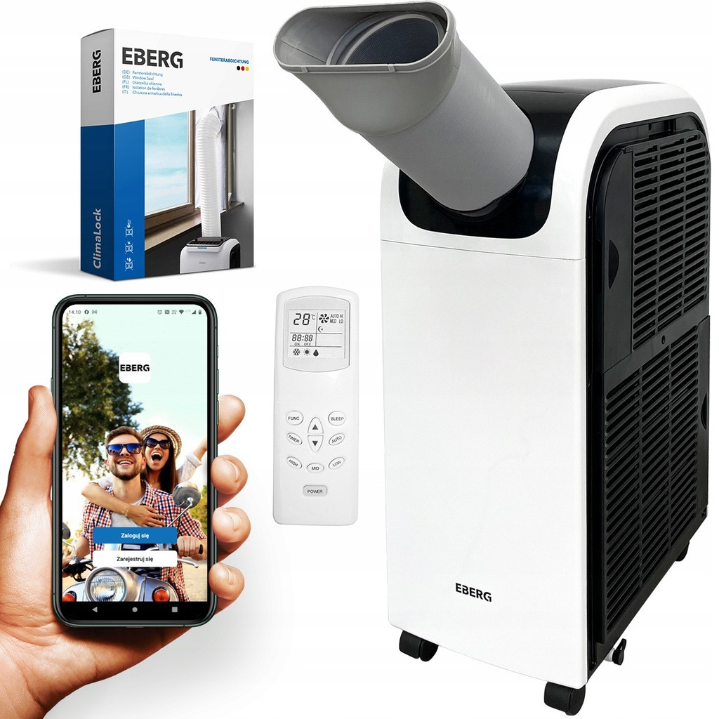 Кондиціонер переносний Eberg QUBO Q40NE