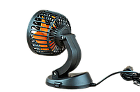 Автомобільний вентилятор від прикурювача 12-24 вольтів, фото 5