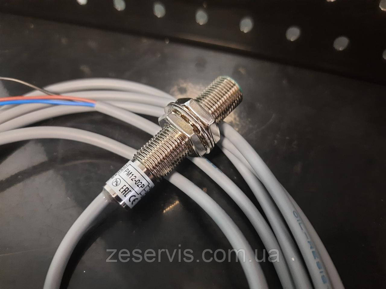 Датчик індуктивний PM12-02P, Fotek, фото 1
