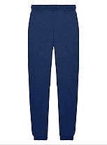 Темно-Сині дитячі спортивні штани з манжетами Cl. el. cuff jog pants Fruit of the loom, фото 3