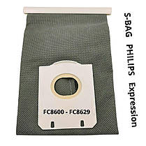 Мішок для пилососу Philips багаторазовий S BAG Expression FC8600 - FC8629 (код S-BAG_K_Expression), фото 4