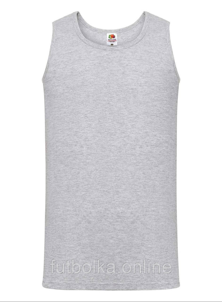 Сіро-Лілова Чоловіча майка спортивна Athletic vest Fruit of the loom