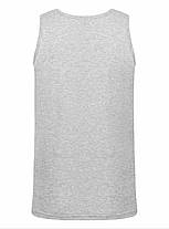 Сіро-Лілова Чоловіча майка спортивна Athletic vest Fruit of the loom, фото 3