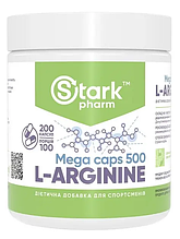 Аргінін L-Arginine 500 мг Stark Pharm 200 Caps