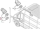 Кнопка склопідйомника лівих дверей Fiat Ducato 244, Peugeot Boxer, Citroen Jumper (2002-2006), 735335418, фото 3
