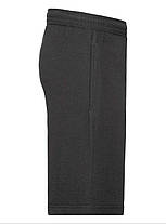 Чорні шорти чоловічі спортивні Lightweight shorts Fruit of the loom, фото 3