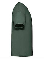 Темно-Зелена футболка дитяча для хлопчика м'яка Valueweight kids Fruit of the loom, фото 2