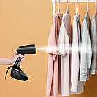 Ручний відпарювач для одягу від мережі, 400мл, 1500Вт, RAF R1323 / Портативний відпарювач для речей, фото 2