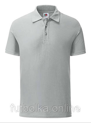 Металік футболка поло чоловіча легка Iconic Polo Fruit of the loom, фото 1
