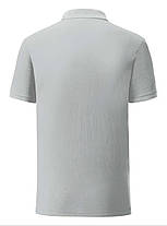 Металік футболка поло чоловіча легка Iconic Polo Fruit of the loom, фото 4
