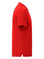 Червона футболка поло чоловіча легка Iconic Polo Fruit of the loom, фото 3