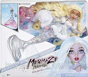Лялька-русалка Mermaze Mermaidz Winter Waves Гвен, фото 1