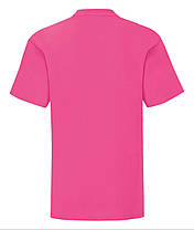 Малинова футболка дитяча для хлопчика базова Kids Iconic T Fruit of the loom, фото 3