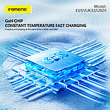 Зарядний пристрій Foneng (EU51-CH-W) USB-C GaN Charger (25W), фото 2