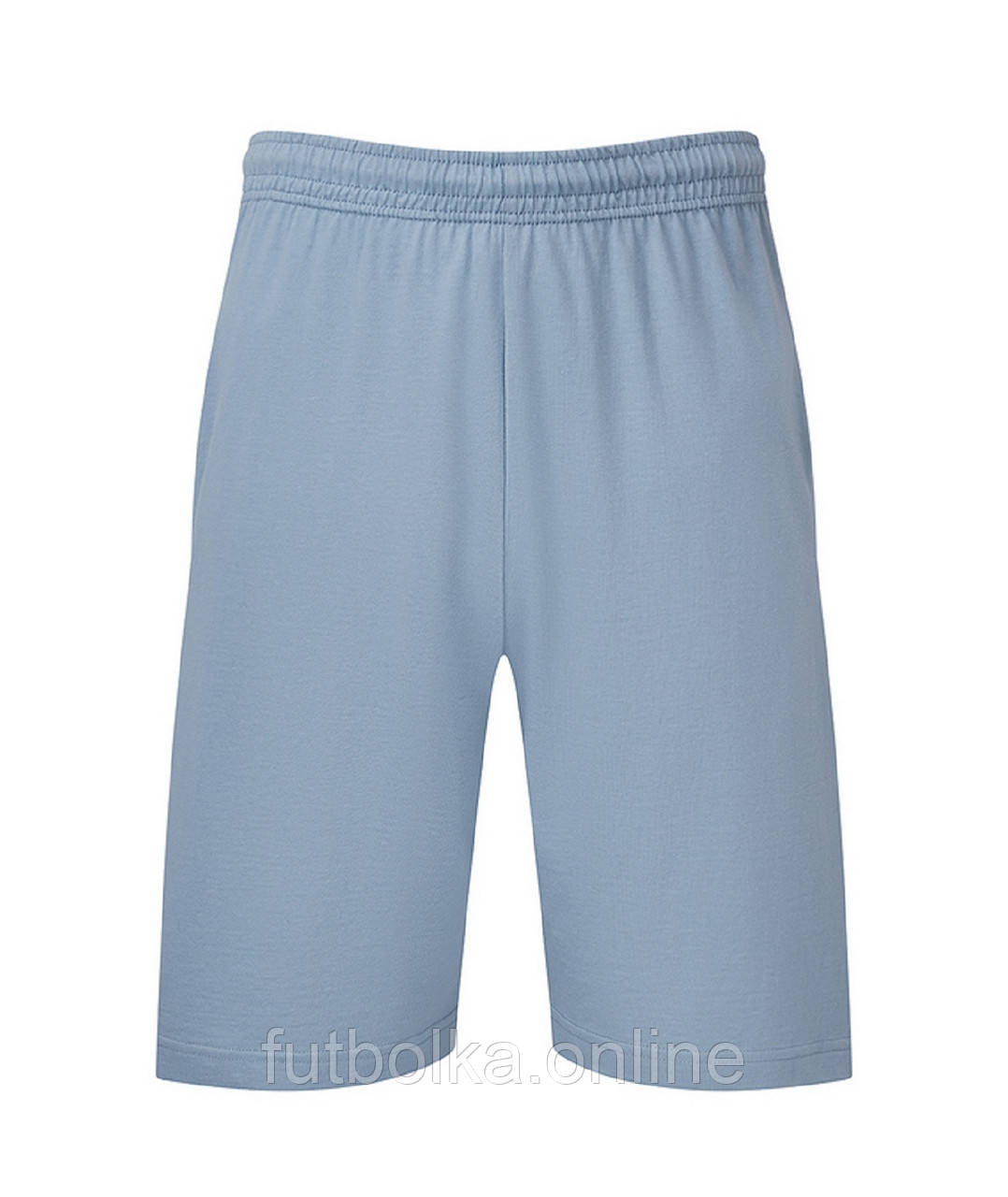 Мінеральні блакитні чоловічі шорти літні Iconic 195 Jersey Shorts Fruit of the loom