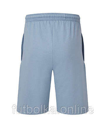 Мінеральні блакитні чоловічі шорти літні Iconic 195 Jersey Shorts Fruit of the loom, фото 3