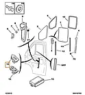 Кнопка склопідйомника права Fiat Ducato 244, Peugeot Boxer, Citroen Jumper (2002-2006), 735315616, 655T5, фото 3