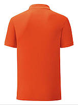 Вогняна футболка поло чоловіча легка Iconic Polo Fruit of the loom, фото 3