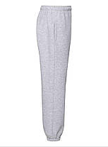 Сіро-Лілові спортивні штани дитячі Premium elasticated cuff jog pants kids Fruit of the loom, фото 3