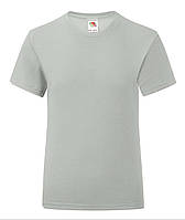 Металик детская футболка для девочки летняя Girls Iconic T Fruit of the loom