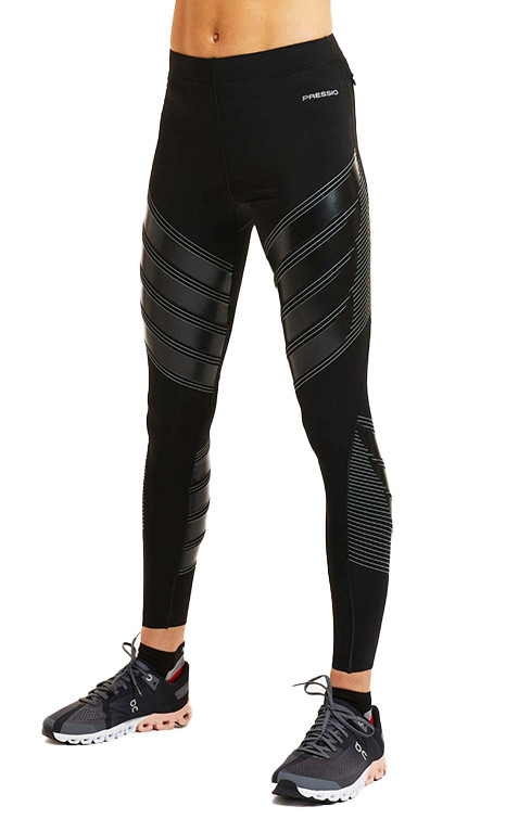 Жіночі компресійні тайтси POWER RUN TIGHT Low-Rise PRESSIO PWC 0039 A.
