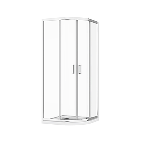 Скляна душова кабіна AVKO Glass RDS06, 90х90х190 Chrome