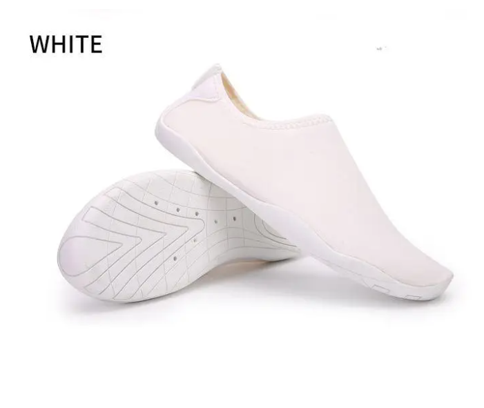 Аквашузи Kinetic, колялки, взуття для плавання, пляжу, йоги 46 (29 см), білий, фото 1