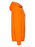 Помаранчева толстовка чоловіча базова Classic hooded sweat Fruit of the loom, фото 6