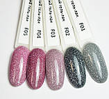 Гель-лак Molekula Світловідбивний Flash effect collection 6 ml NoF04, фото 3