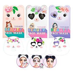 TOP Model Маска для обличчя Face Mask Animal Beauty and Me