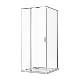 Скляна душова кабіна AVKO Glass  RDR13B, 90х90х190 Chrome