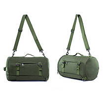 Тактичний похідний рюкзак-сумка Solve на 20 л водовідштовхувальний KT6004001 Олива solve