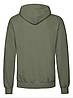 Оливкова толстовка чоловіча базова Classic hooded sweat Fruit of the loom, фото 7