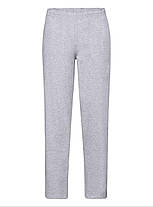 Сіро-Лілові чоловічі спортивні штани прямі базові Classic open hem jog pants Fruit of the loom, фото 6