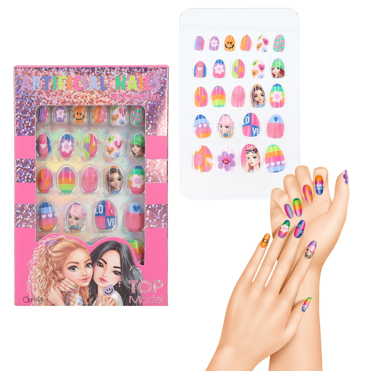 Top model накладні нігті для дівчат Топ Модел BEAUTY and ME 12945