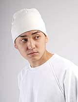 Світло молочна шапка міська №702С Fotl, фото 4