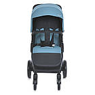 Дитяча прогулянкова коляска з дощовиком і навантаженням до 22 кг El Camino DYNAMIC PRO ME 1053-3 Arctic М'ятний, фото 6