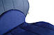 Стілець обідній синій із м'яким сидінням і спинкою на ніжках Astra тканина вельвет для кухні вітальні AMF, фото 9