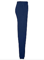 Темно-Сині спортивні штани чоловічі з резинкою Classic elasticated cuff jog pants Fruit of the loom, фото 3