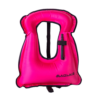 Дитячий надувний жилет для плавання, снорклінгу для дітей, рятувальний. Для плавання