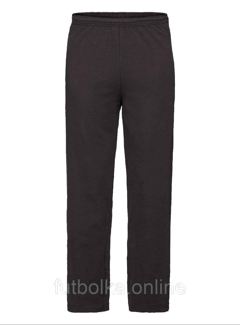 Чорні спортивні штани чоловічі прямі легкі Lightweight open hem jog pants Fruit of the loom