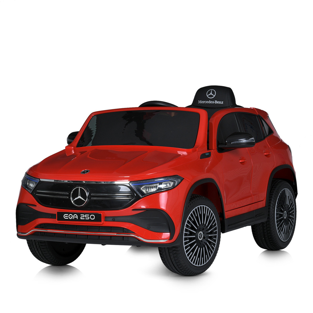 Дитячий електромобіль Mercedes-Benz з музикою та світлом фар на радіокеруванні Bambi M 5027EBLR-3 Червоний