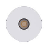Точковий врізний LED світильник Ø22мм TWS01 (біл) 1W 2700K, фото 4