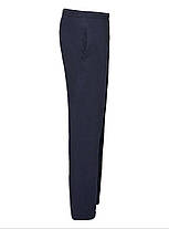 Глибоко Темно-Сині спортивні штани чоловічі прямі легкі Lightweight open hem jog pants Fruit of the loom, фото 3
