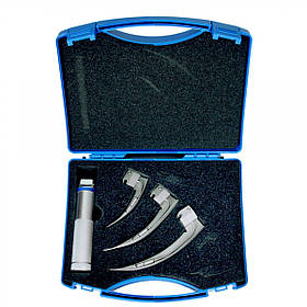 Ларингоскоп MJ-I/D (для дорослих), клинки MAC 2, 3, 4р + рукоятка