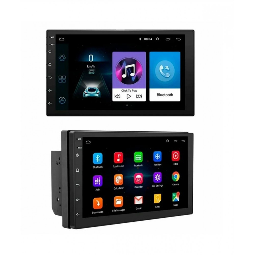 Універсальна автомагнітола 2DIN 7709A Android 12 з carplay (2+32 гб) Android 12