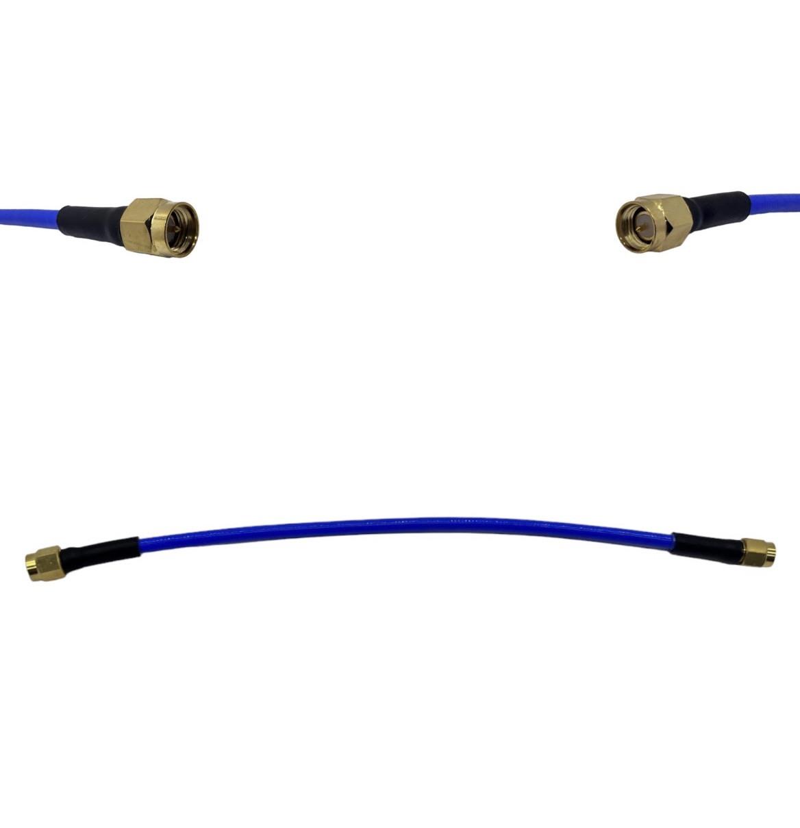 Пігтейл SMA-Male - SMA-Male ВЧ кабель перехідник RG402 довжина 20 см, фото 1